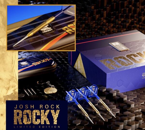 Target Darts Josh Rock Special Edition 95% Tungsten Steel Tip Darts
