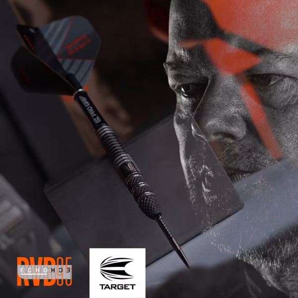 Raymond van Barneveld RVB95 Echo 95% Tungsten Swiss Point Steel Tip by Target