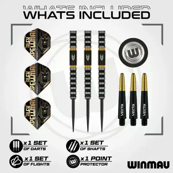 NEW LAUNCH TODAY! - ALEX SPELLMAN WINMAU DART - Image 2