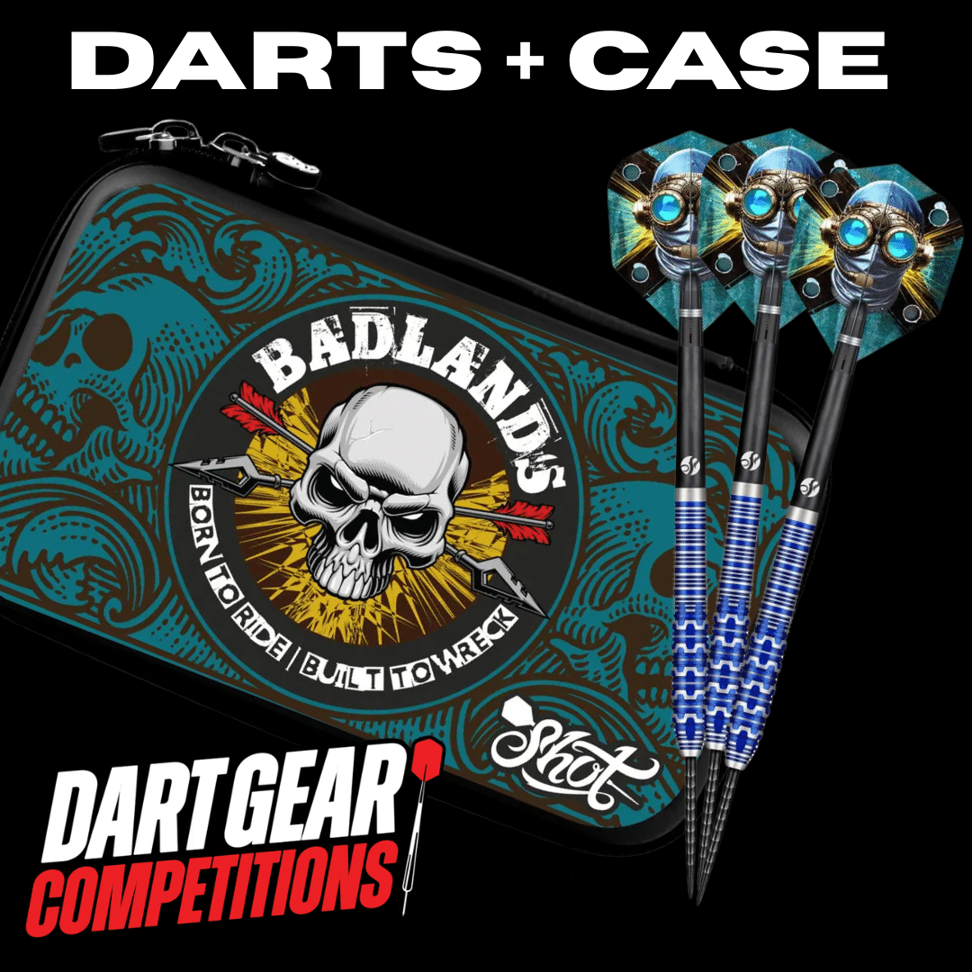 Shot Badlands Tova 90% Tungsten + DARTS CASE