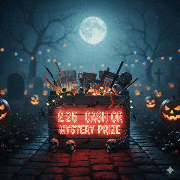 TRICK OR TREAT - £25 CASH OR MYSTERY PRIZE