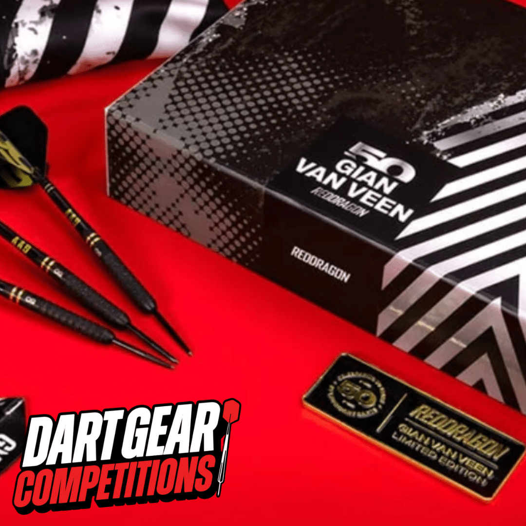 Red Dragon Gian Van Veen 50 Year Limited Edition Player Box