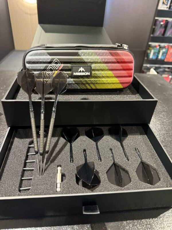 Mission Mike De Decker Darts - Steel Tip - 95% Tungsten - Limited Edition - World Grand Prix - 24g - Image 5