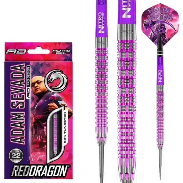 Adam Sevada 90% Tungsten Steel Tip Darts - Image 2