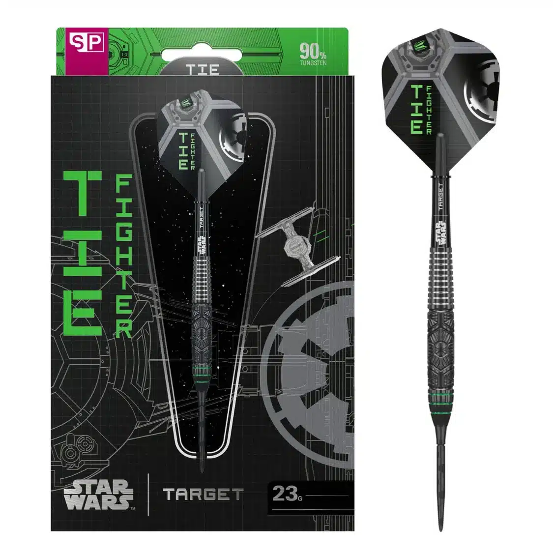 Star Wars | Target Star Wars TIE Fighter SP 90% Tungsten Steel Tip Darts