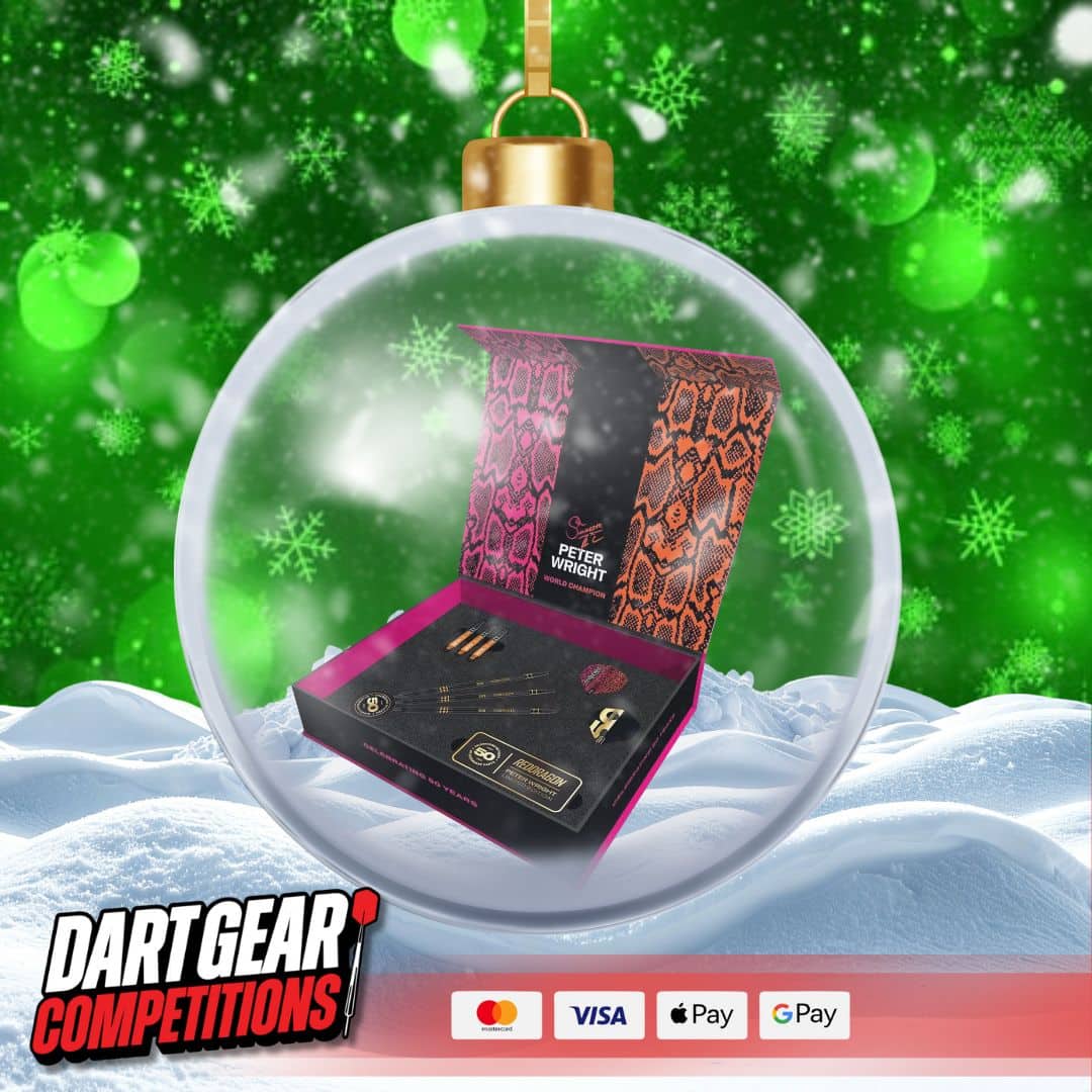 RED DRAGON PETER WRIGHT 50 YEAR LIMITED EDITION PLAYER BOX