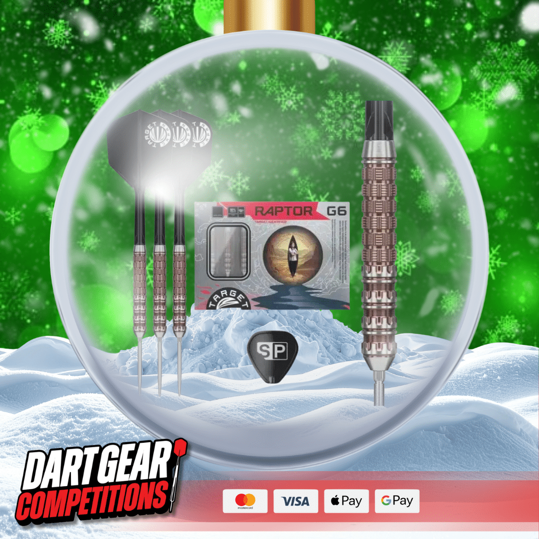 Target Japan George Nishitani Raptor G6 90% Tungsten Steel Tip Darts