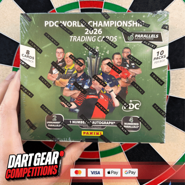 PDC WORLD CHAMPIONSHIP 2026 TRADING CARDS GREEN BOX