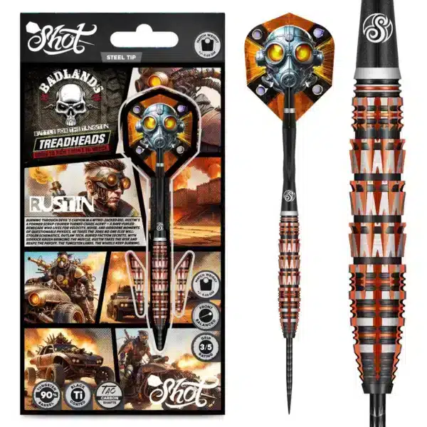 SHOT BADLANDS THE SHERIFF DARTS