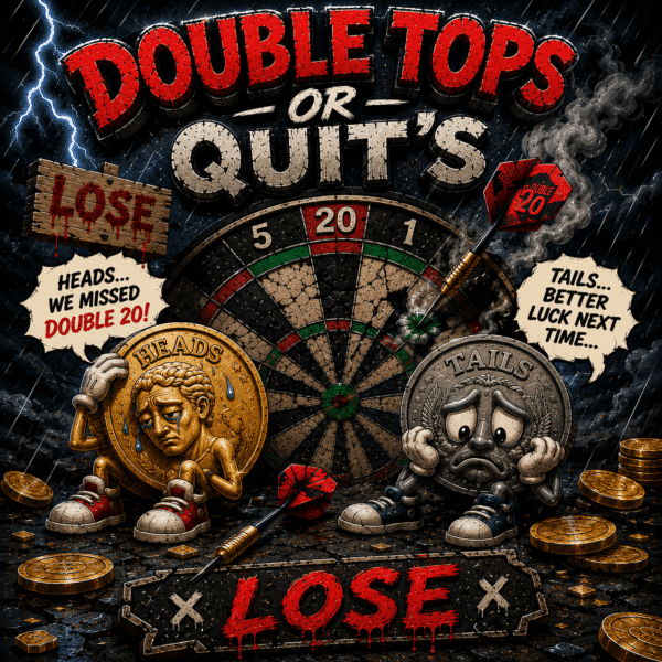 MISSED THE DOUBLE - BETTER LUCK NEXT TIME