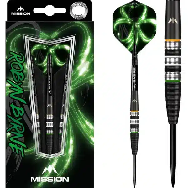 MISSION ROBYN BYRNE BLACK TITANIUM DARTS