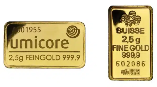 2.5 GRAMS OF GOLD