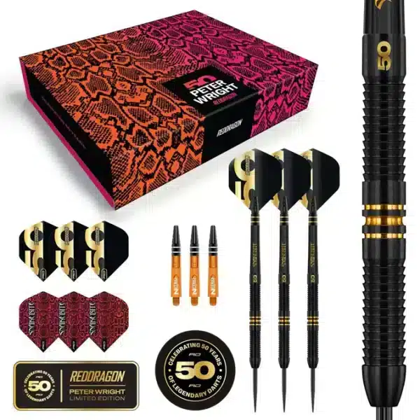 PETER WRIGHT 50 YEAR DARTS