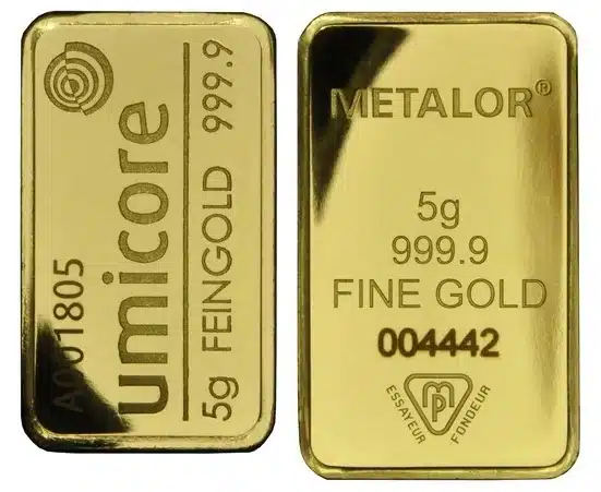5 GRAMS OF GOLD