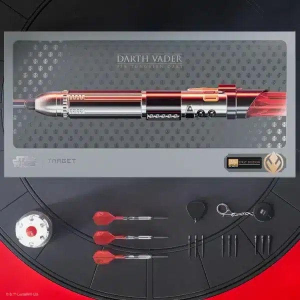 TARGET DARTH VADER FIRST EDITION LIGHTSABER DARTS
