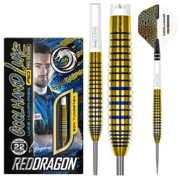 LUKE HUMPHRIES TX3 GOLD DARTS