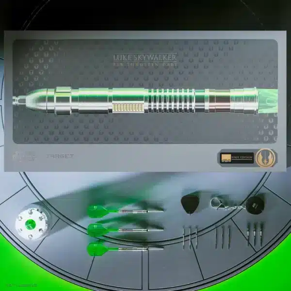TARGET LUKE SKYWALKER FIRST EDITION LIGHTSABER DARTS