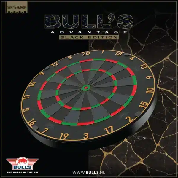 BULL'S NL BLACK ADVANTAGE DARTBOARD
