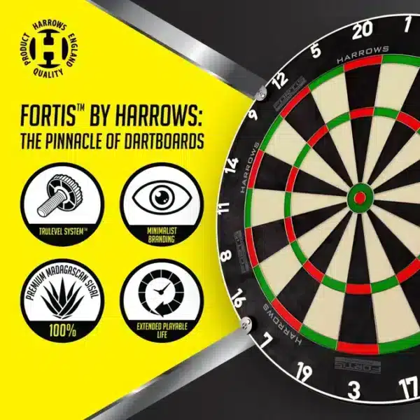 HARROWS FORTIS DARTBOARD