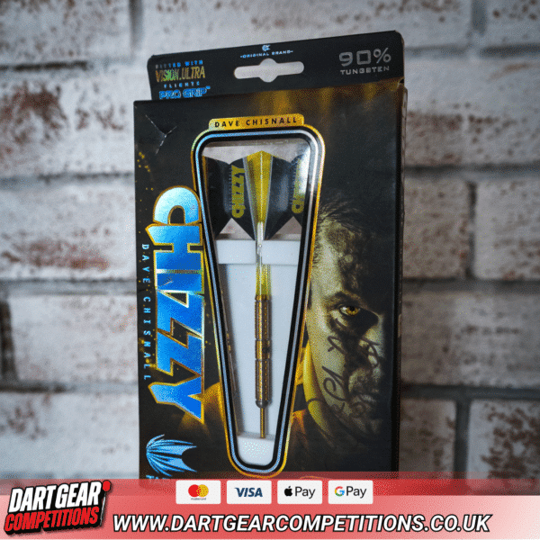 *SIGNED AND RARE* DAVE CHISNALL CORTEX DARTS