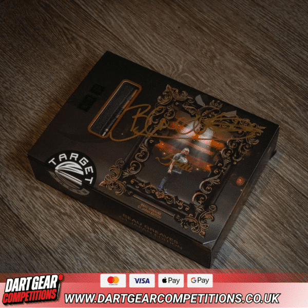 SIGNED BEAU GREAVES TARGET JAPAN DARTS