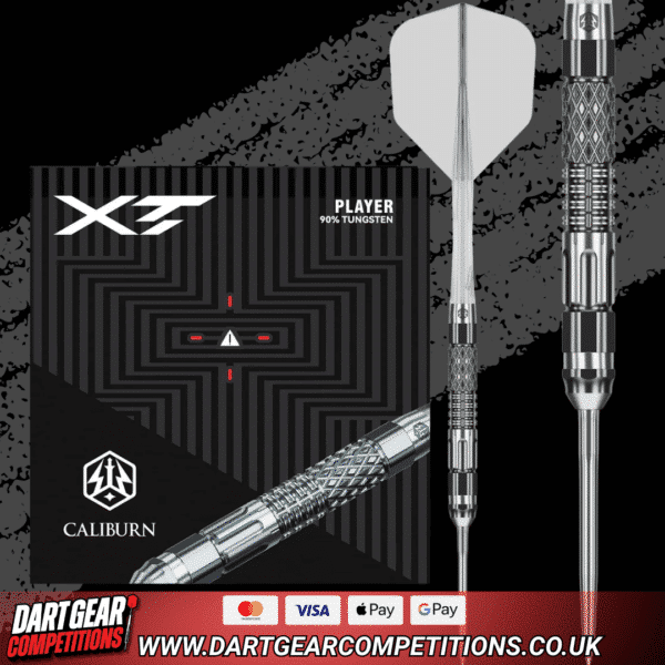 Caliburn Players Darts Steel Tip - 90% Tungsten - XT - MIDDAY MADHOUSE