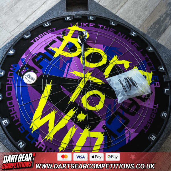 Luke The Nuke Limited Edition Born To Win Dartboard