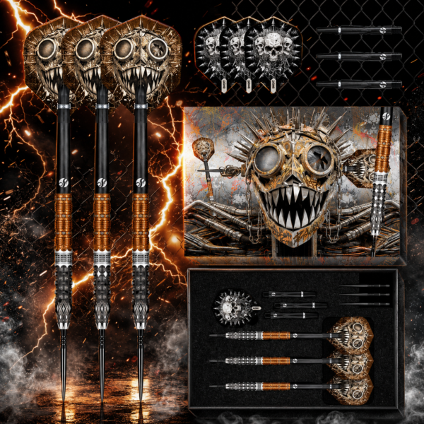 Shot Gnarly Gnasha TP 95% Tungsten Steel Tip Darts