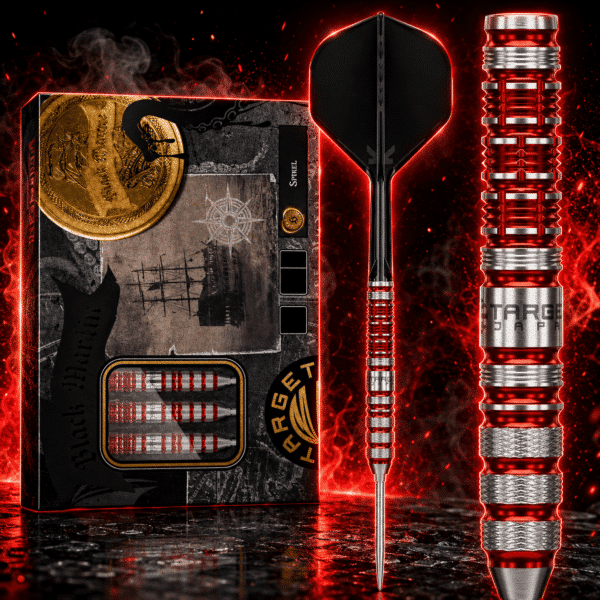 Target Japan Black Marque Spinel 90% Tungsten Steel Tip Darts