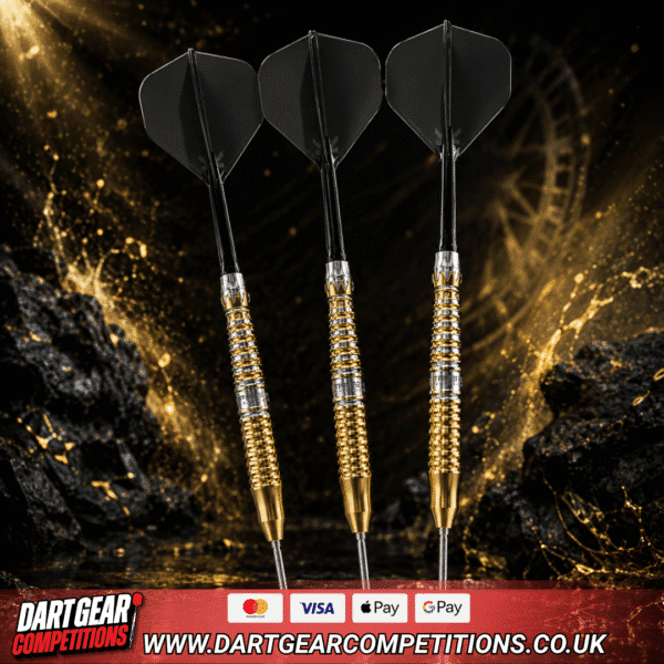 Target Japan Black Marque Enzo 90% Tungsten Steel Tip Darts- MIDDAY MADHOUSE