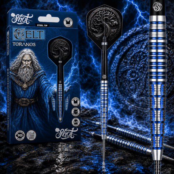 Celt Toranos 90% Tungsten Steel Tip Darts