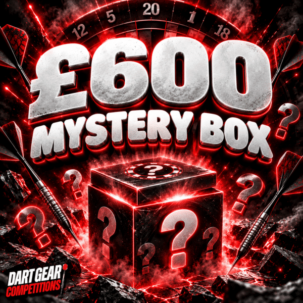 £600 MYSTERY BOX + DART GEAR BULLSEYE CHIP (£50-£500)
