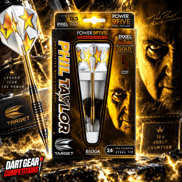 *RARE* PHIL TAYLOR G3 POWER 9FIVE DARTS