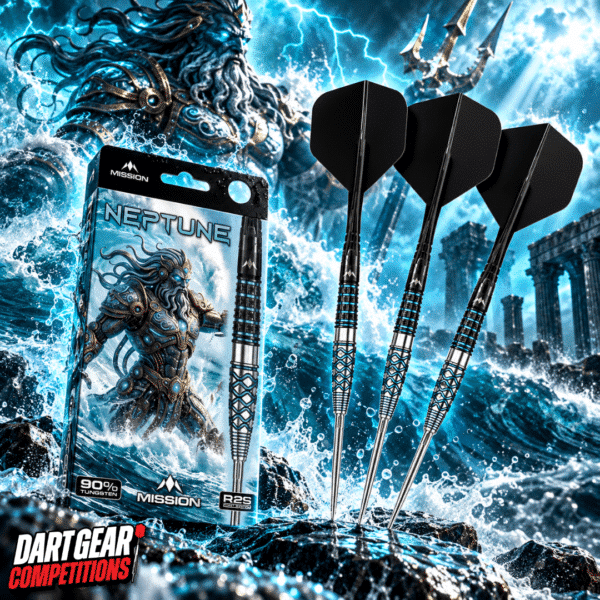 WIN Mission Neptune R2.5 90% Tungsten Steel Tip Darts
