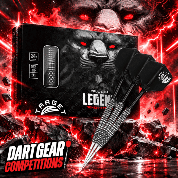 WIN TARGET JAPAN PAUL LIM THE LEGEND GEN 8 SP 90% DARTS